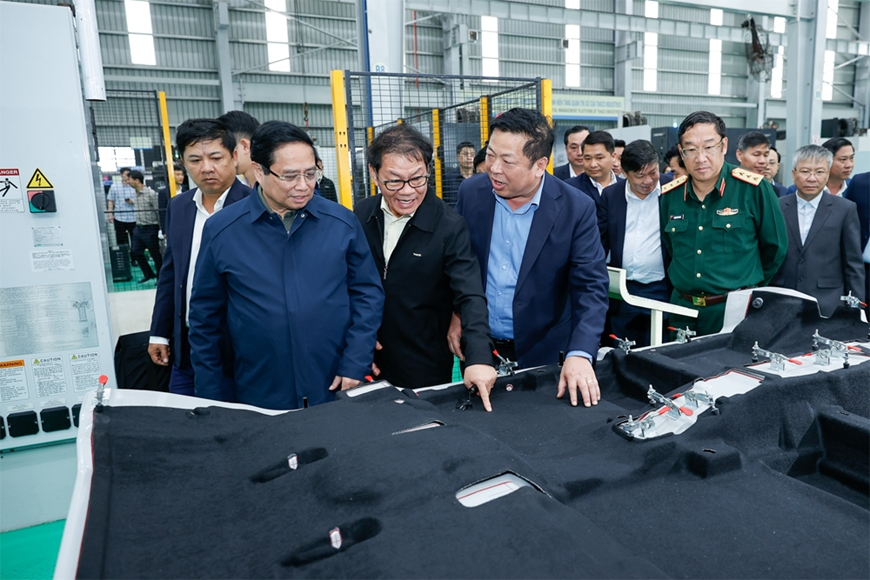 Thủ tướng Phạm Minh Chính: Các doanh nghiệp Quảng Nam phải góp phần cùng cả nước đạt tăng trưởng 8% trở lên